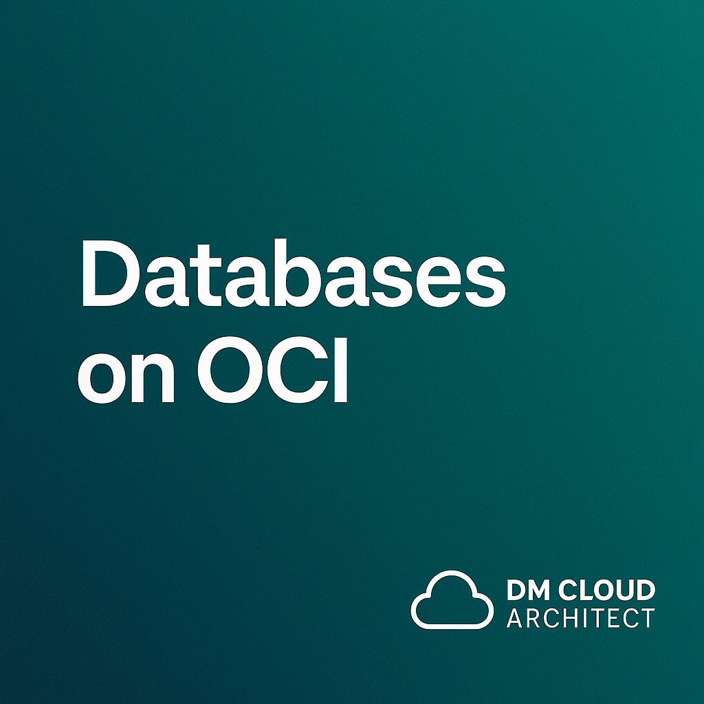 Oracle Database Services on OCI: From Autonomous to MySQL HeatWave