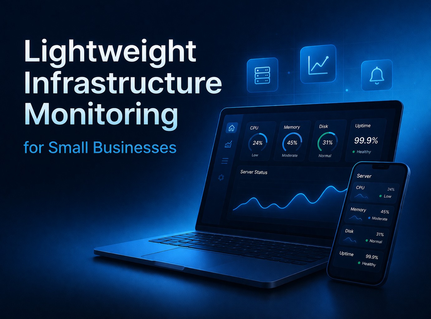 Lightweight Infrastructure Monitoring for Small Businesses