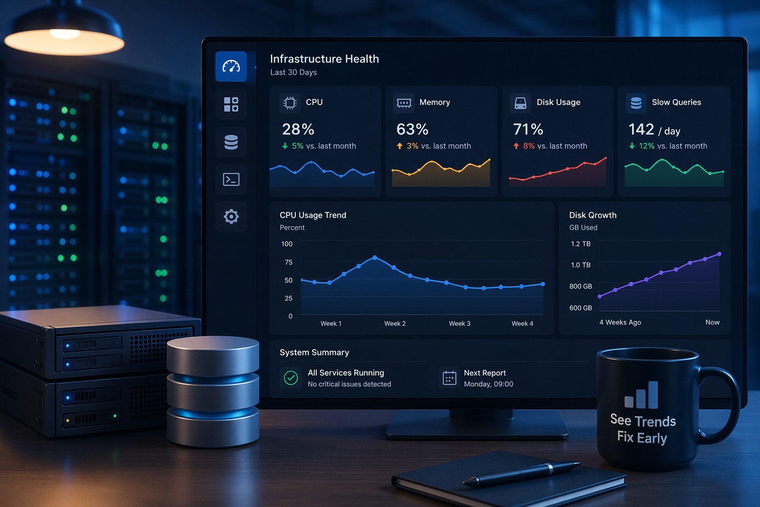 How to Prevent Disk Full Outages on Servers