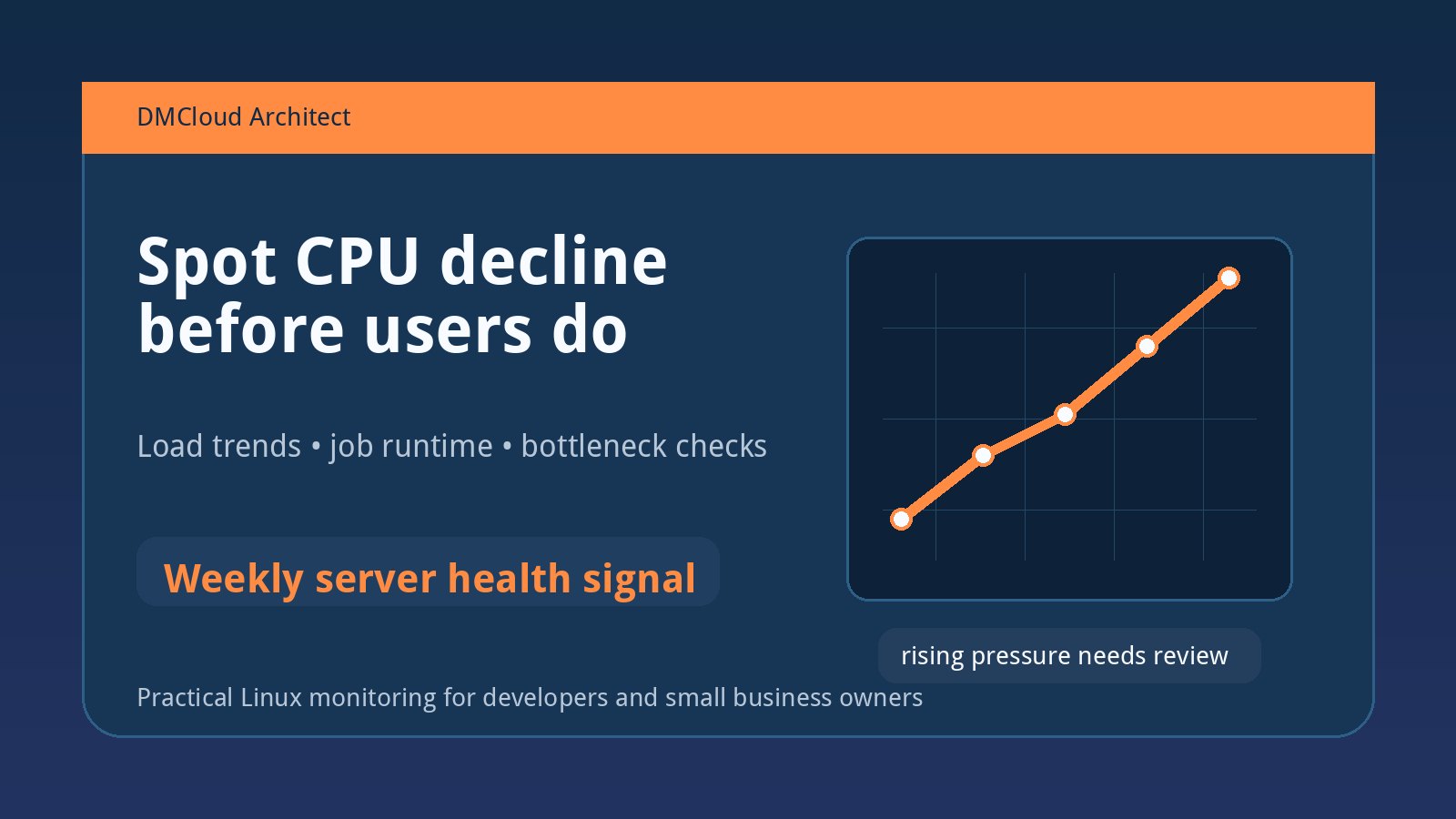 CPU Performance Decline on a Server: Early Warning Signs for Linux Teams