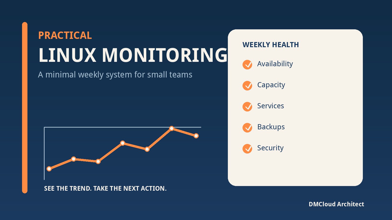 Practical Linux Monitoring for Small Teams: A Minimal Weekly System